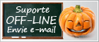 Halloween - Icône de chat en direct #5 - hors ligne - Português