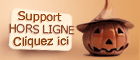 Halloween - Icône de chat en direct #2 - hors ligne - Français