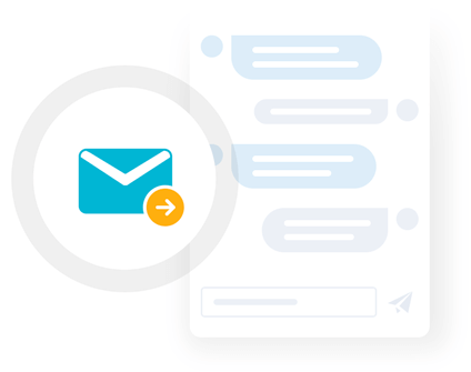 Activez l'envoi des transcriptions de chat par e-mail pour vos agents et visiteurs Les transcriptions de chat et les messages hors ligne sont envoyés via un canal sécurisé