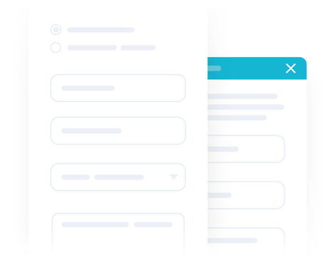 Choisissez le type de champ dont vous avez besoin Différents types de champs disponibles