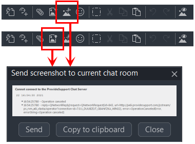 Prenez des captures d'écran directement depuis l'app d'agent native Outil de capture dans l'app d'agent native